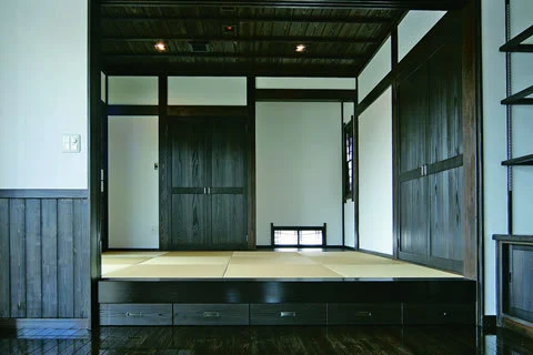 琉球畳を使用した床上げ和室